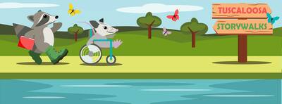 Para Library And Ua Collaborate For Tuscaloosa Storywalk